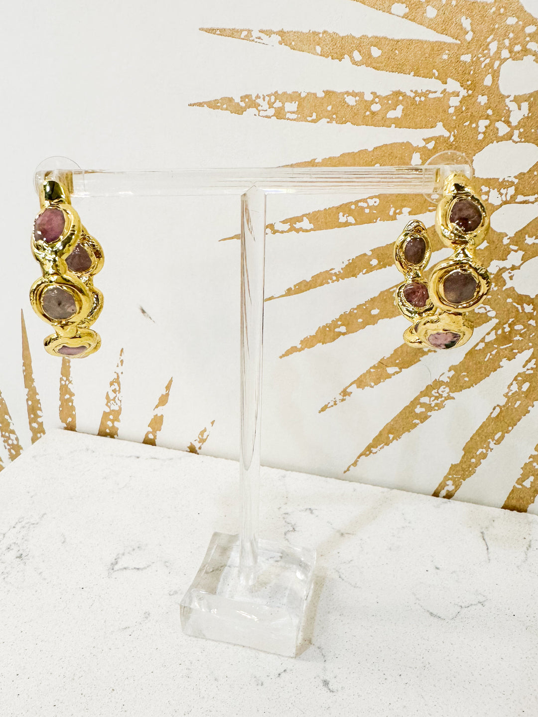 Paradise Hoop Earrings