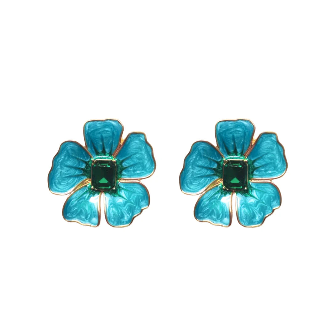 The Hibiscus Earrings