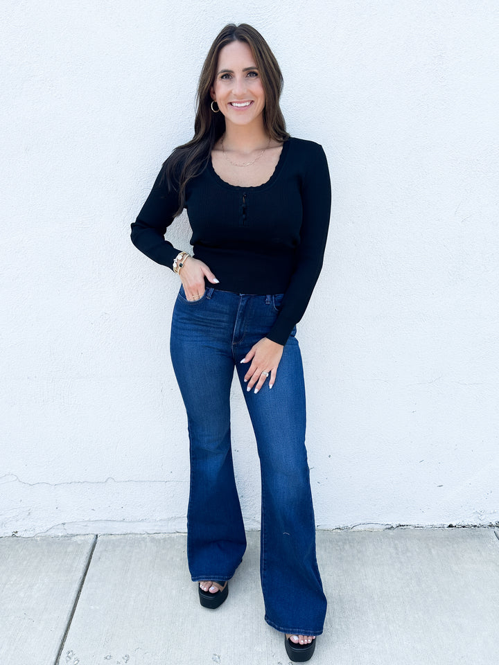Flash Black Sweater