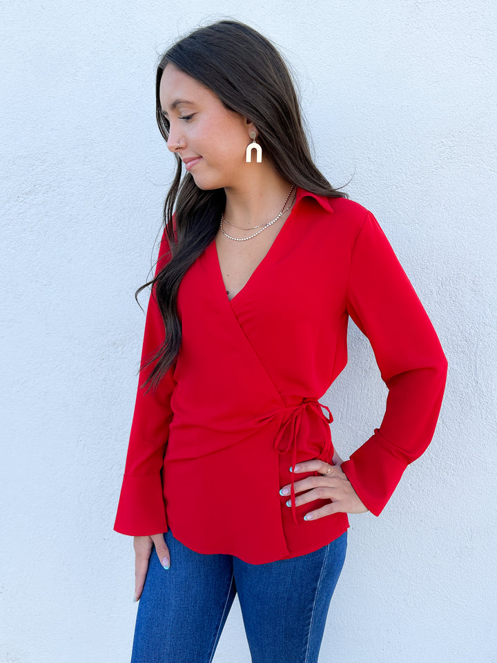 Wrapped In Love Top