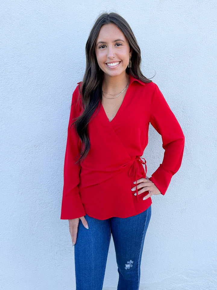 Wrapped In Love Top