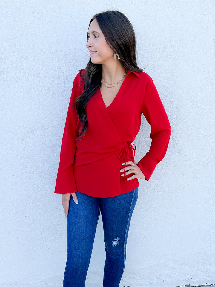 Wrapped In Love Top