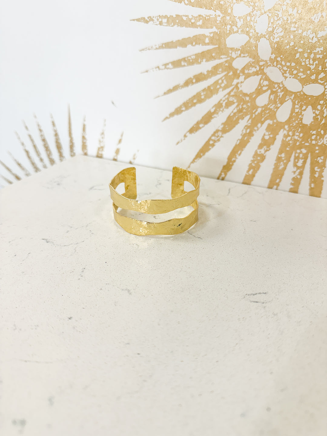 The Double Plate Cuff