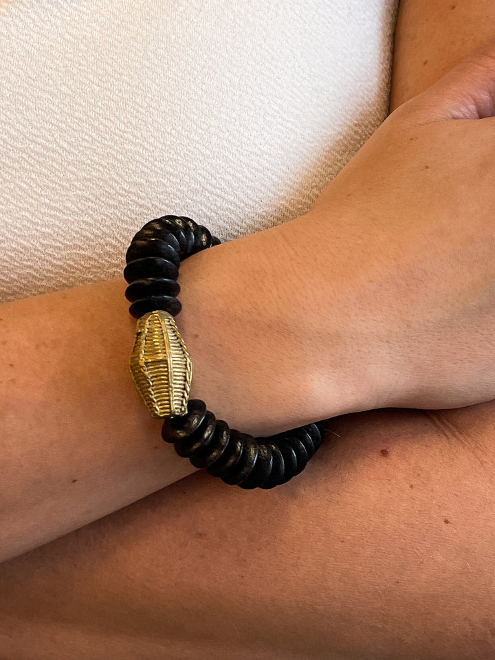 Wood Bangle Bracelet