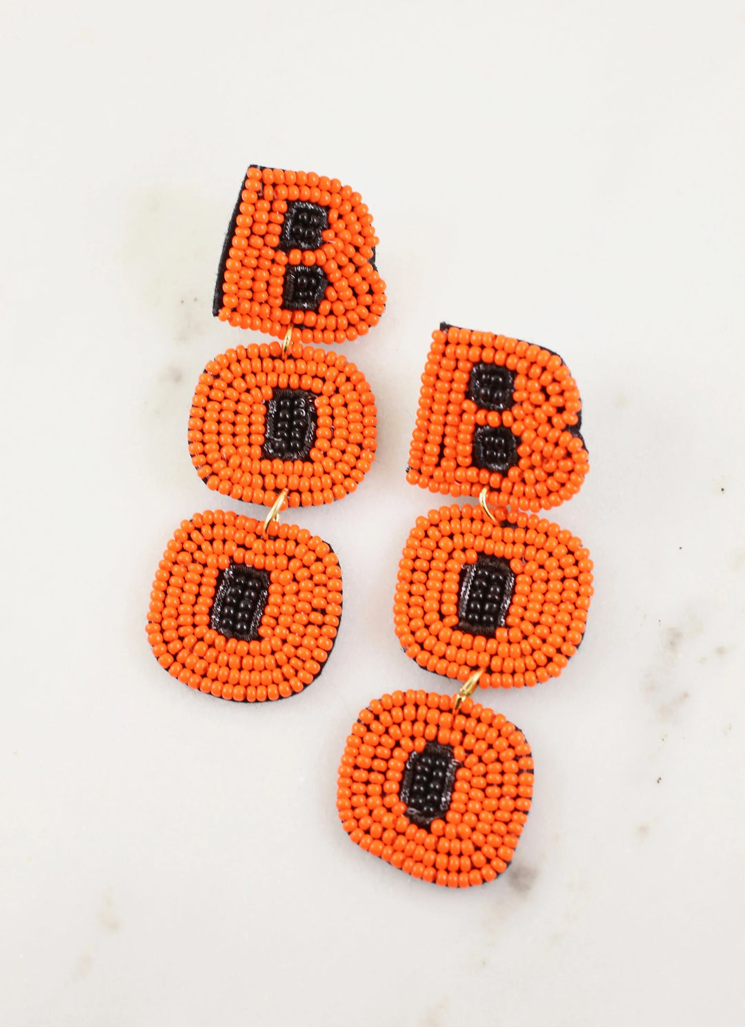 Boo Beaded Earring