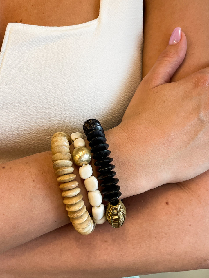 Wood Bangle Bracelet