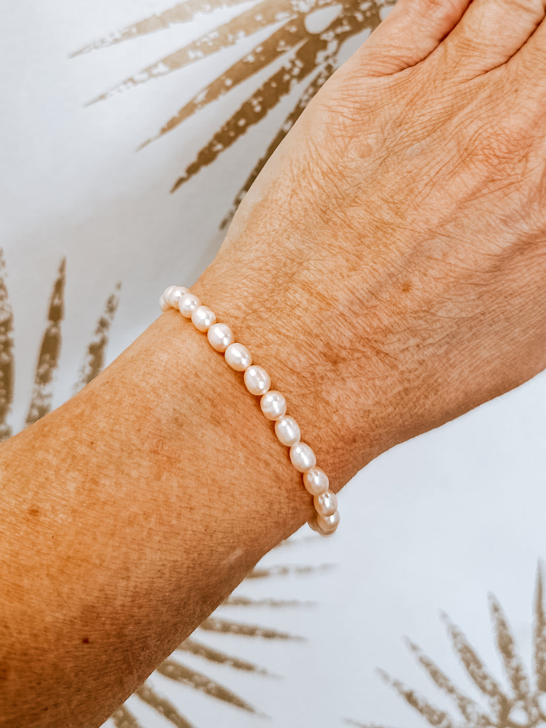 Stretched With Pearls Bracelet