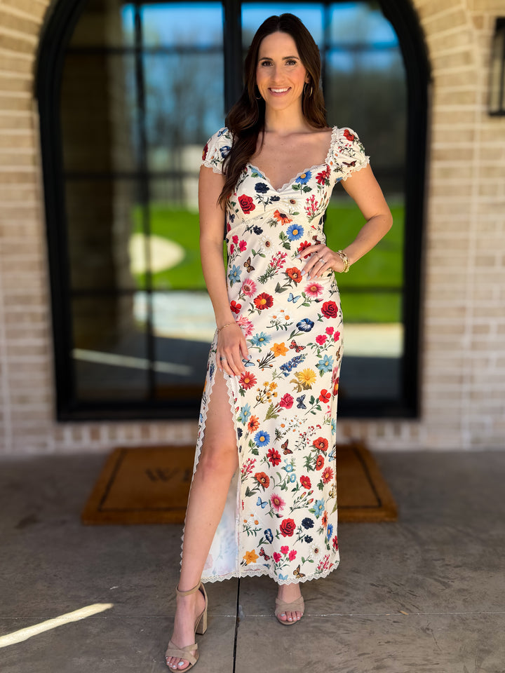 French Bouquet Dress