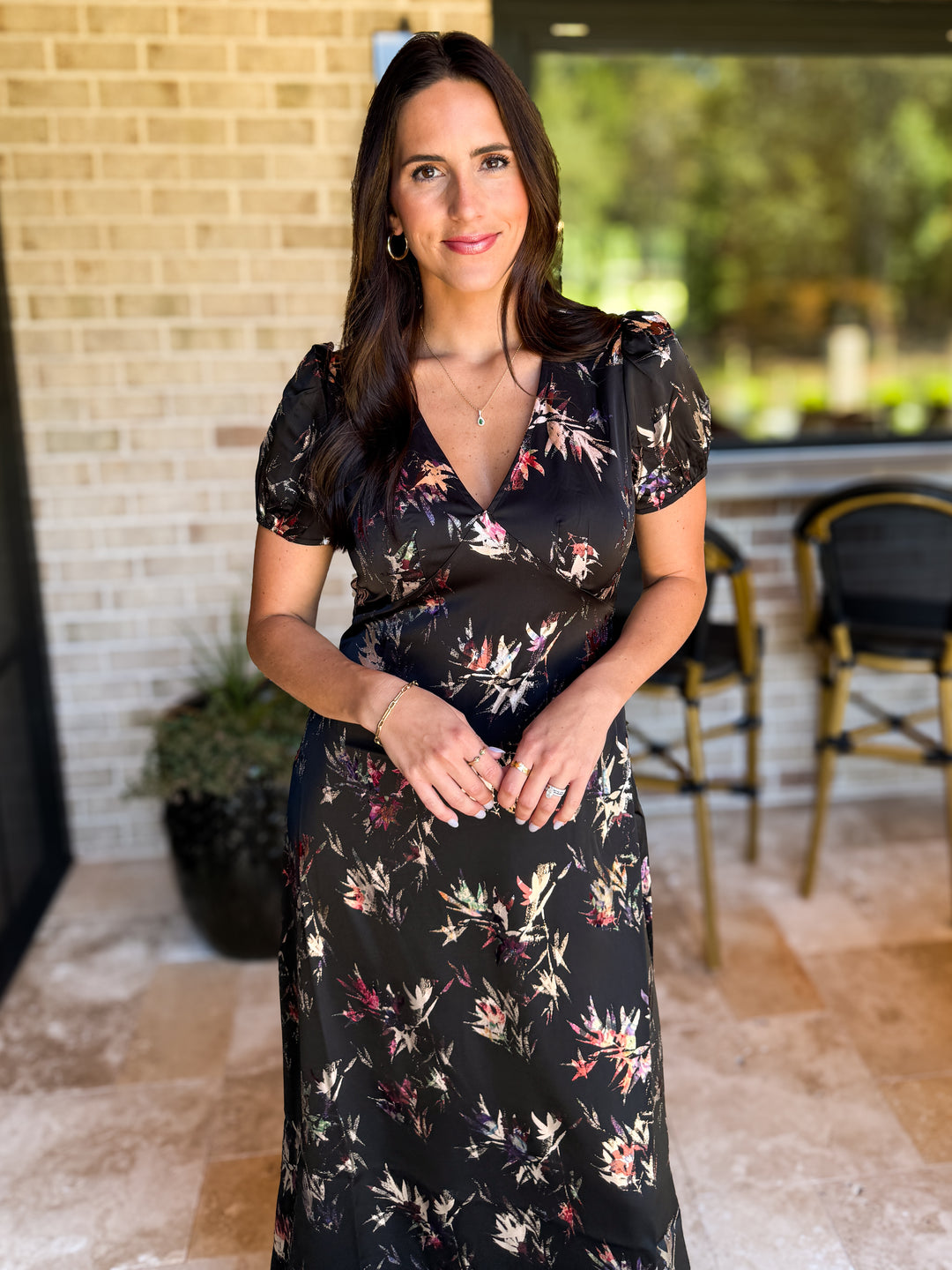 Falling Leaves Dress Yeah, That Boutique Falling Leaves Dress Yeah, That Boutique