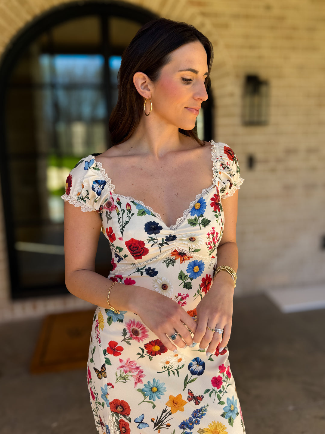French Bouquet Dress
