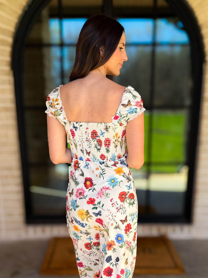 French Bouquet Dress