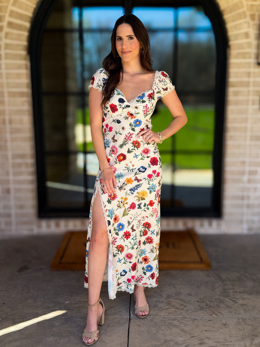 French Bouquet Dress