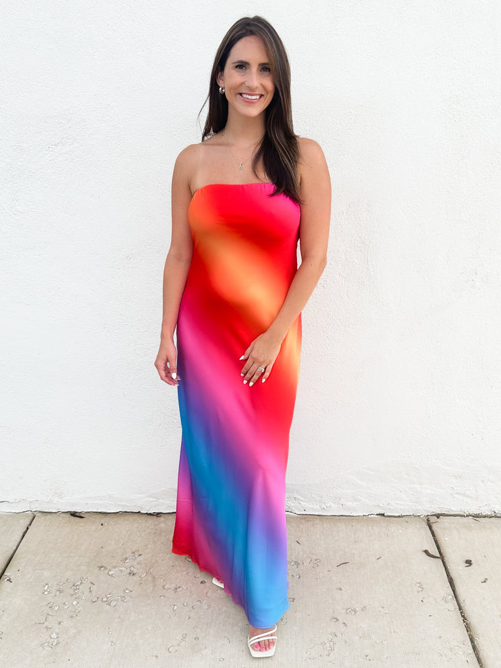 Sunset Gala Dress