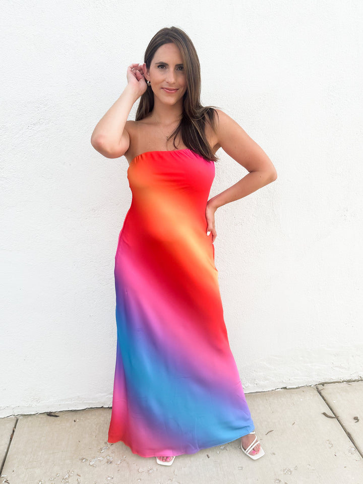 Sunset Gala Dress