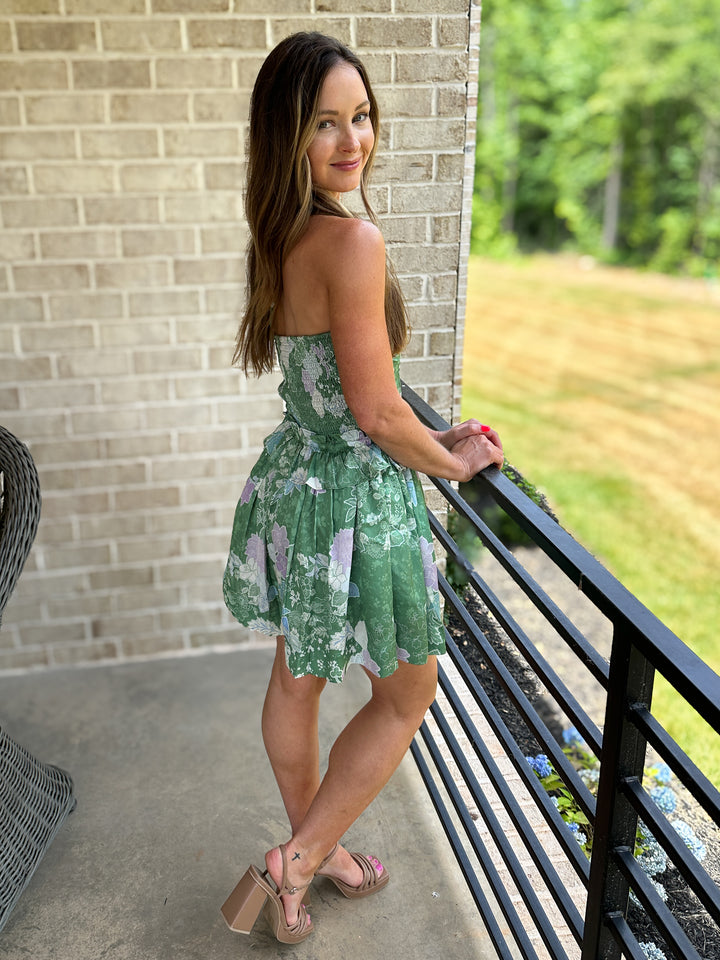 A Seat In the Garden Romper