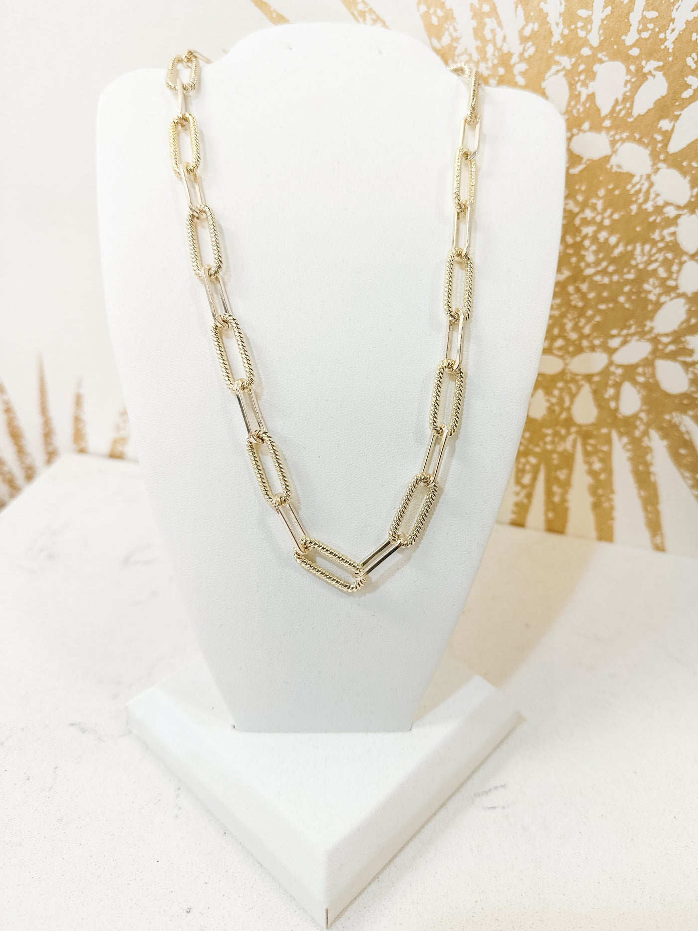 The Mixed Paperclip Necklace