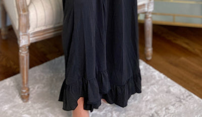 As Long As I Have You Black Dress