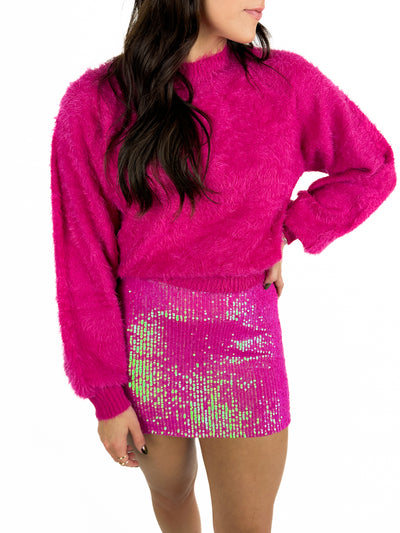 I'm Tickled Pink Sweater