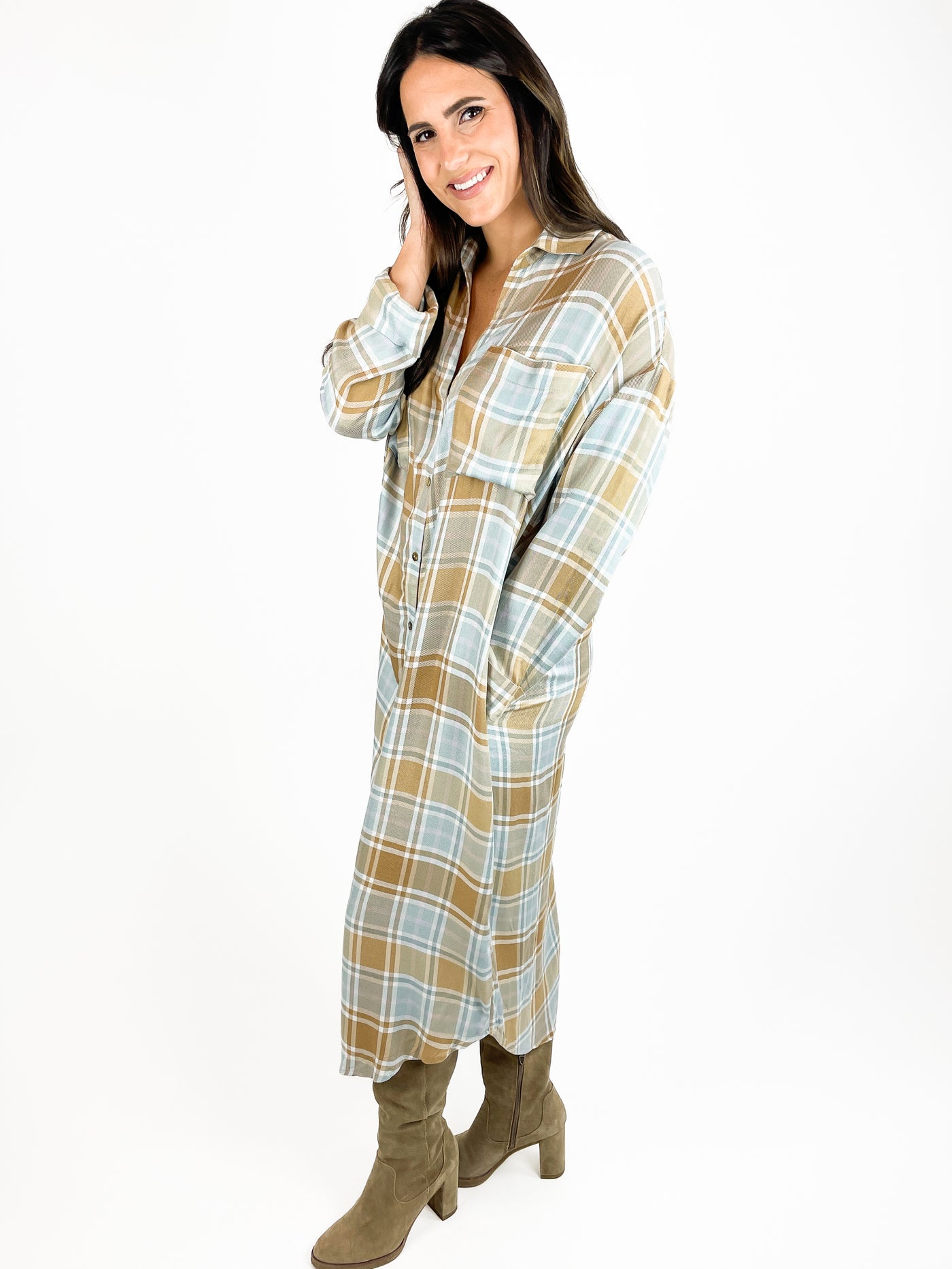 Mad For Plaid Tunic