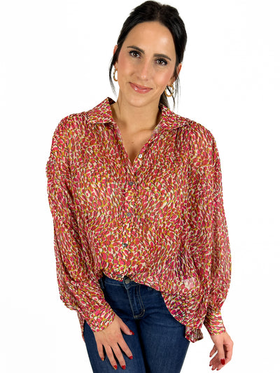 Rose Colored Glasses Top