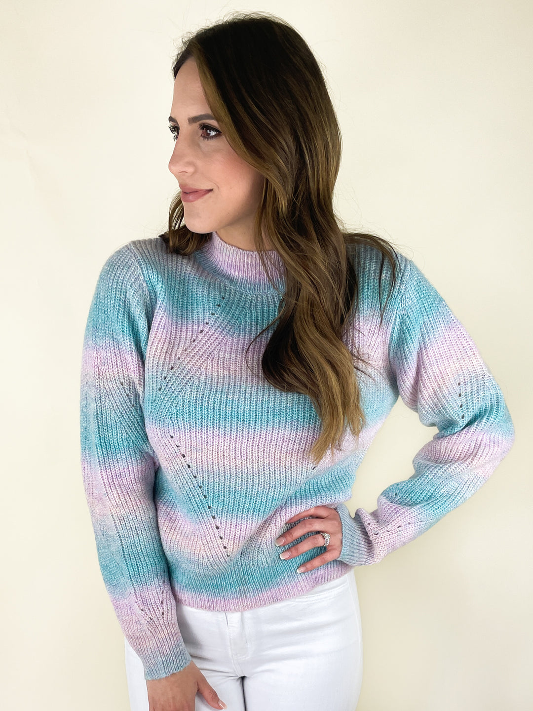 Rainbow Colored Sky Sweater